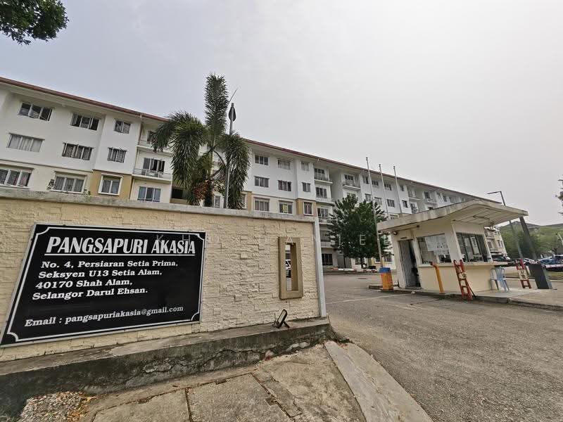Pangsapuri untuk Dijual di Akasia Apartment @ Setia Alam - Kho Daniel - Exterior - PropertyGuru.com.my