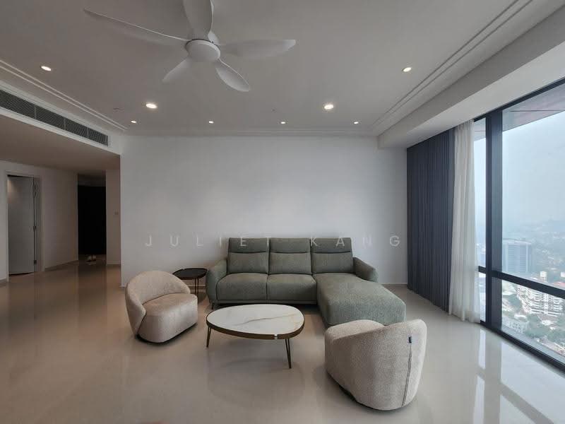 Kediaman Servis untuk Disewa di Regent Suites @ Pavilion Damansara Heights - Juliet Kang - Living Room - PropertyGuru.com.my