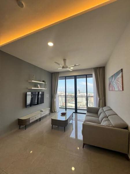 Condominium for Sale at Muze @ PICC - Gary Khoo - Living Room - PropertyGuru.com.my
