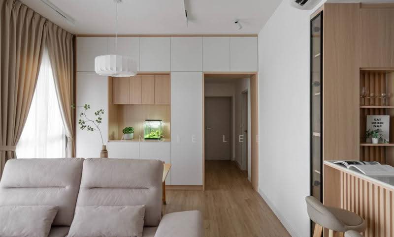 Kediaman Servis untuk Dijual di Vox Residence @ Sentul - Angie Lee - Living Room - PropertyGuru.com.my