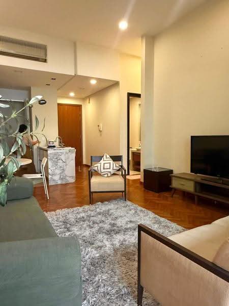 Kediaman Servis untuk Disewa di Straits Quay (The Suites at Waterside) - Alex Lim - Living Room - PropertyGuru.com.my