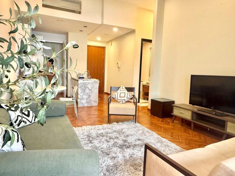 Kediaman Servis untuk Disewa di Straits Quay (The Suites at Waterside) - Alex Lim - Living Room - PropertyGuru.com.my