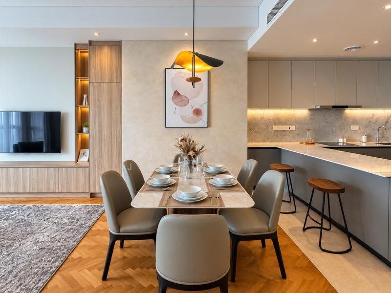 Service Residence for Sale at Southpoint Residences - Jay Tian - Dining Area - PropertyGuru.com.my