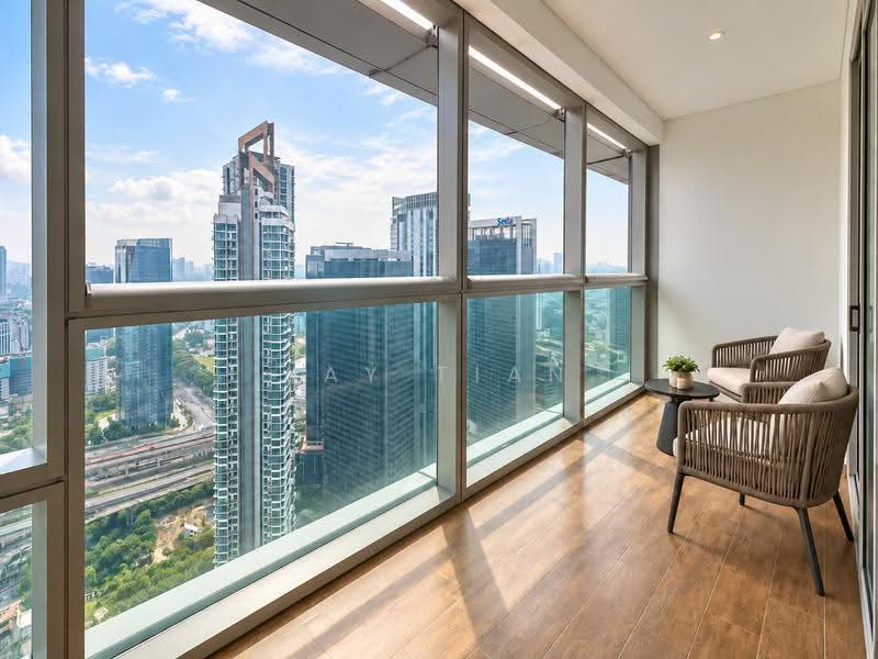 Service Residence for Sale at Southpoint Residences - Jay Tian - Balcony - PropertyGuru.com.my