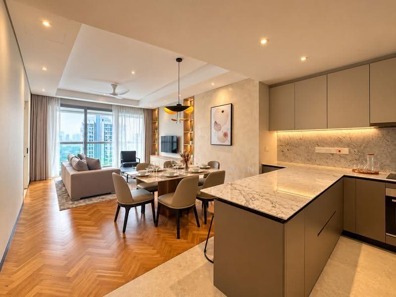 Service Residence for Sale at Southpoint Residences - Jay Tian - Living Room - PropertyGuru.com.my
