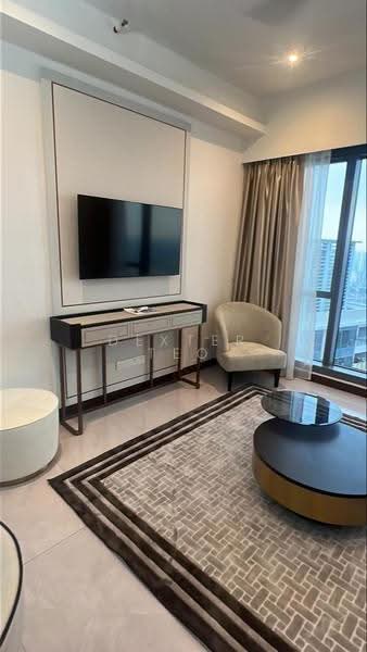 Service Residence for Rent at Core Residence @ TRX - Dexter Teo - Living Room - PropertyGuru.com.my
