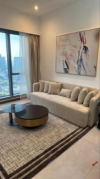 Service Residence for Rent at Core Residence @ TRX - Dexter Teo - Living Room - PropertyGuru.com.my