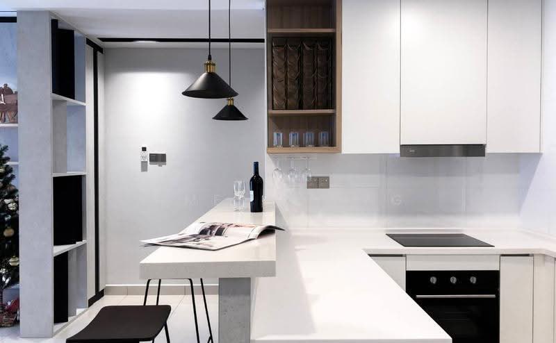 Kediaman Servis untuk Dijual di MIRAI Residences - James Chong - Kitchen - PropertyGuru.com.my