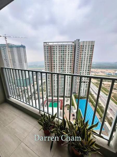 Service Residence for Sale at Sinaran @ Utropolis - Darren Cham - Balcony - PropertyGuru.com.my