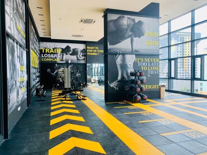 Service Residence for Rent at Alinea Suites - Jeff Ng - Gym - PropertyGuru.com.my