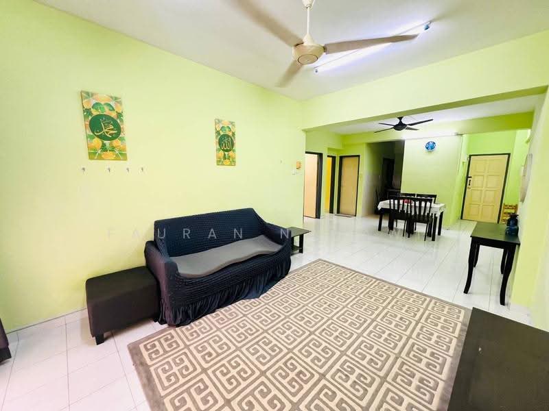 Apartment for Sale at Plaza Indah Apartment - Fauran Nawawi - Living Room - PropertyGuru.com.my