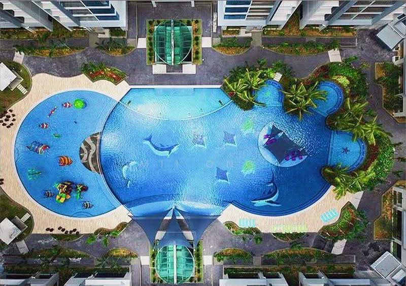 Kediaman Servis untuk Disewa di Atlantis Residences (Pangsapuri Atlantis Kota Syahbandar) - Mii Ong - Pool - PropertyGuru.com.my