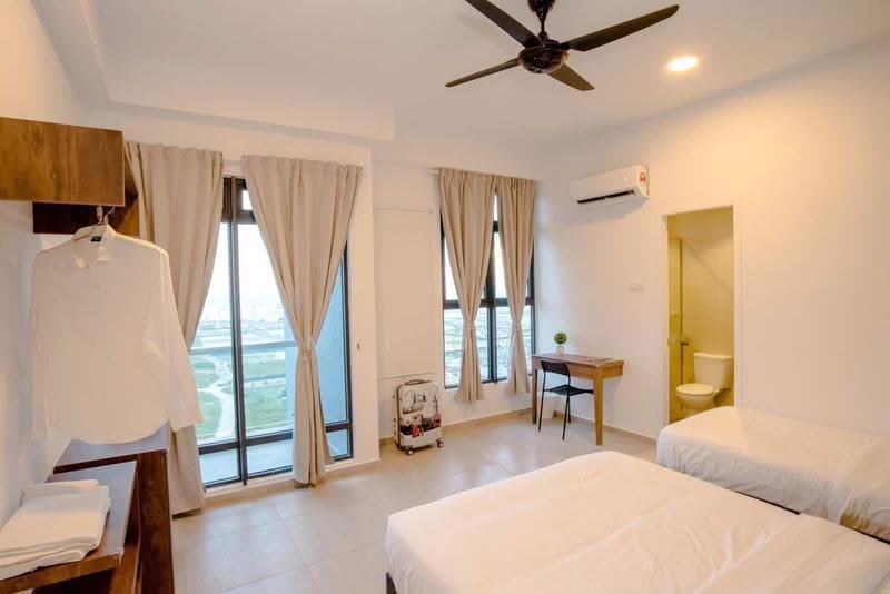Kediaman Servis untuk Disewa di Atlantis Residences (Pangsapuri Atlantis Kota Syahbandar) - Mii Ong - Bedroom - PropertyGuru.com.my