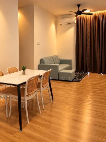 Kondominium untuk Disewa di Armani Residence Sg Long - Darren Chan - Living Room - PropertyGuru.com.my