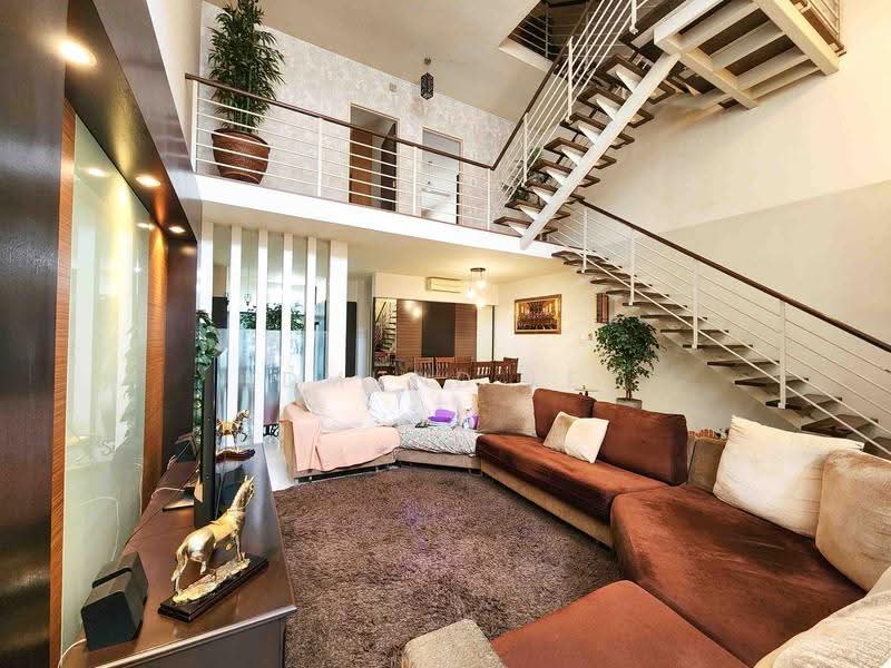 Rumah Teres 3-Tingkat untuk Dijual di Lake Fields (Sungai Besi) - Edmund Lee - Living Room - PropertyGuru.com.my