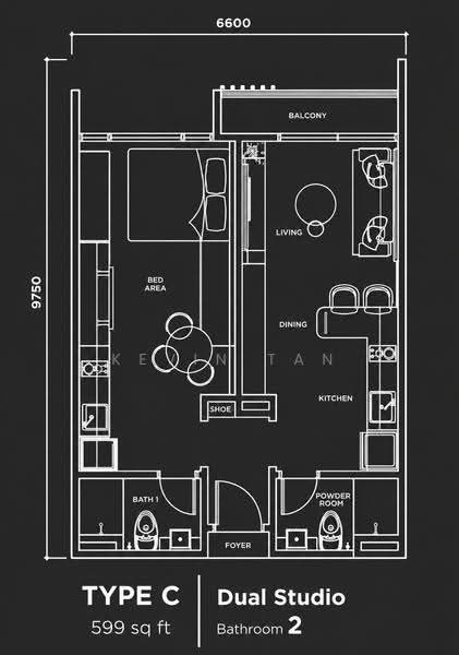 Kediaman Servis untuk Dijual di Summer Suites - Residensi Bukit Meldrum - Kevin Tan - PropertyGuru.com.my