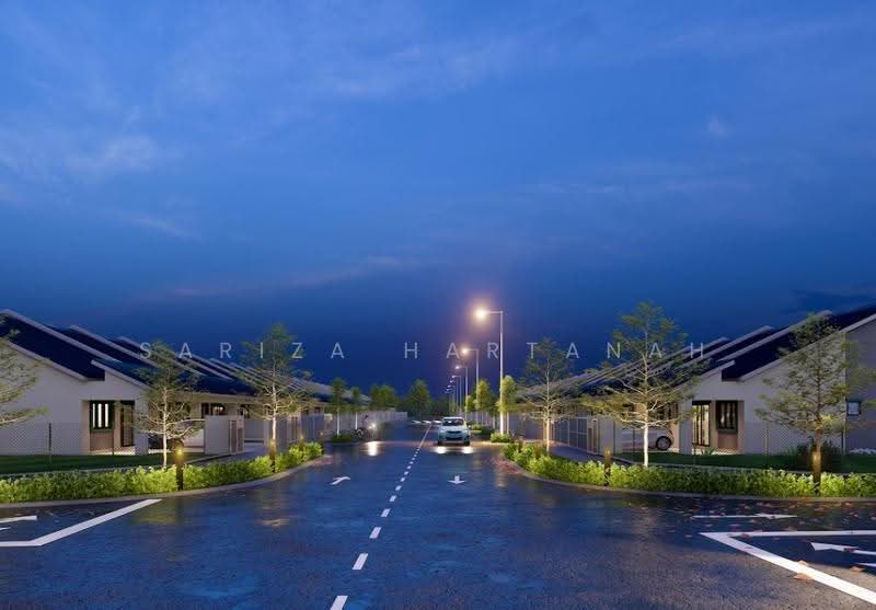 1-storey Terraced House for Sale in Sungai Besar (Selangor) - Sariza Hartanah - Exterior - PropertyGuru.com.my