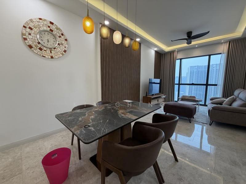 Kediaman Servis untuk Disewa di TRX Residences - Kim Ching - Living Room - PropertyGuru.com.my