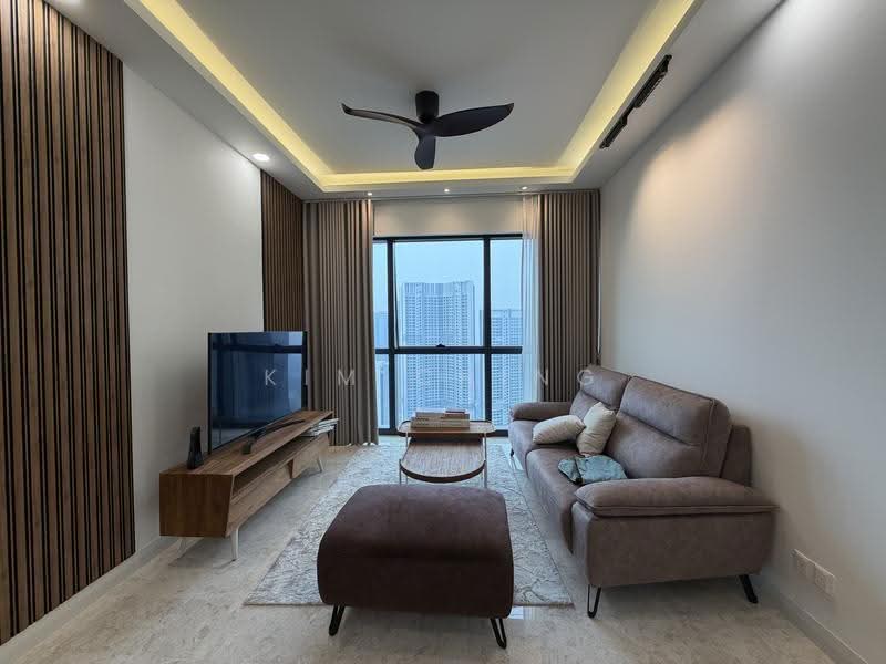 Kediaman Servis untuk Disewa di TRX Residences - Kim Ching - Living Room - PropertyGuru.com.my