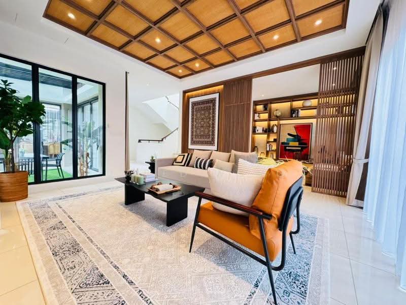 Vila Berkembar untuk Dijual di Symphony Hills (Cyberjaya) - Jared Wong - Living Room - PropertyGuru.com.my