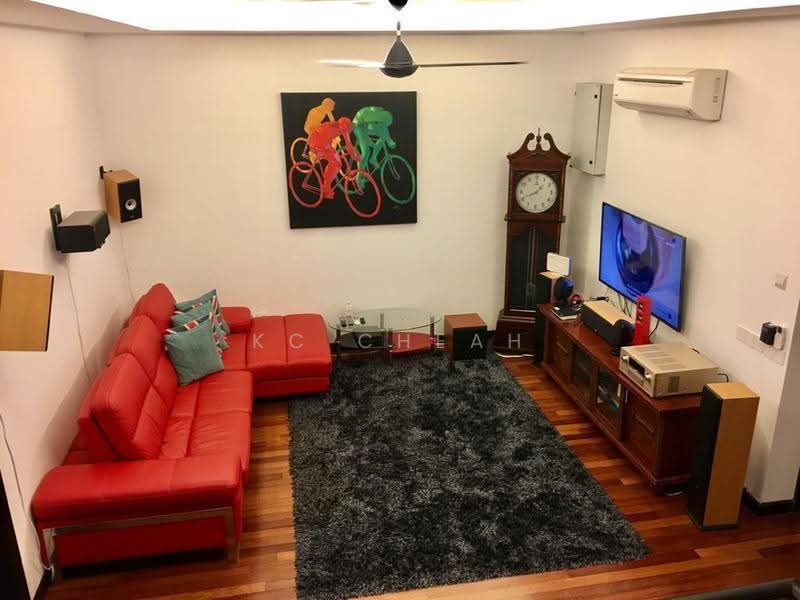 Rumah Teres 3-Tingkat untuk Dijual di Duta Villa (Setia Alam) - KC Cheah - Living Room - PropertyGuru.com.my