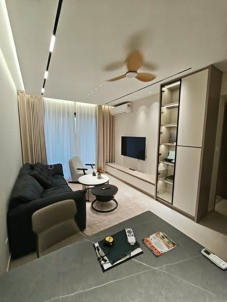 Service Residence for Rent at Baron Residence @ Lake City - Daniel Lam - Living Room - PropertyGuru.com.my