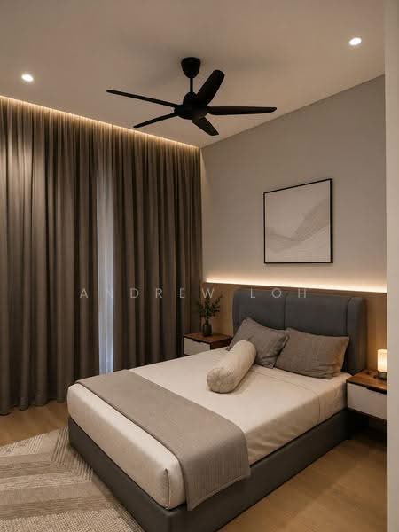 Kediaman Servis untuk Disewa di Lucentia Residences - Andrew Loh - Bedroom - PropertyGuru.com.my