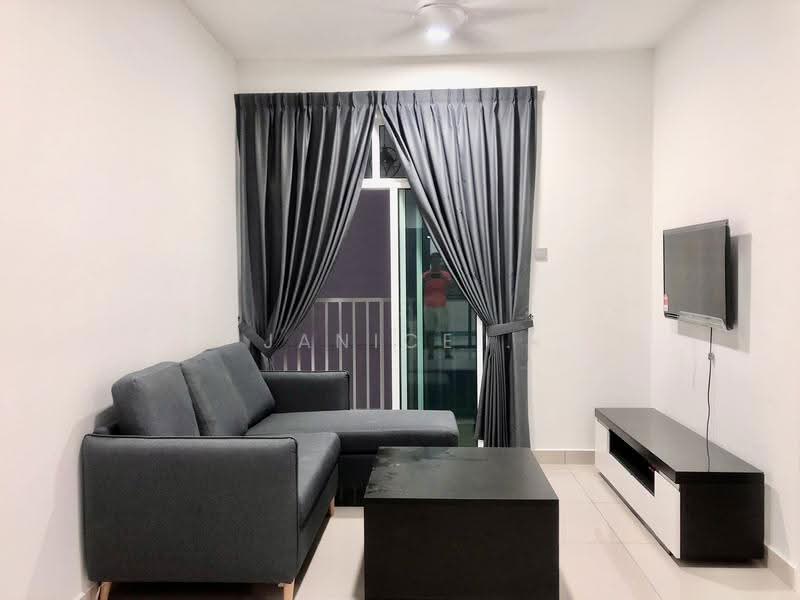 Service Residence for Sale at Twin Danga Residence - Janice . - Living Room - PropertyGuru.com.my