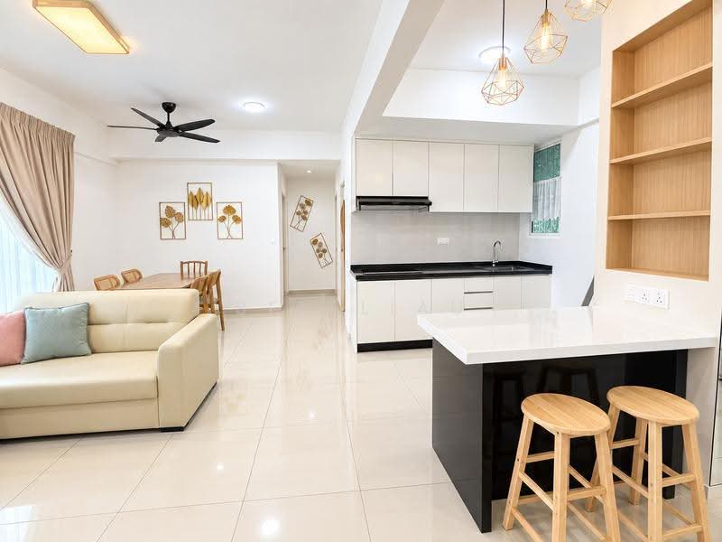 Kondominium untuk Disewa di Ideal Residency - Ben Liau - Living Room - PropertyGuru.com.my