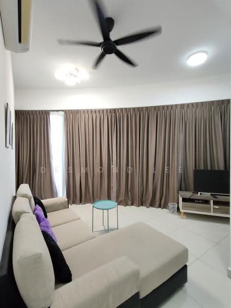 Kediaman Servis untuk Disewa di Arte S - Desmond Lee - Living Room - PropertyGuru.com.my