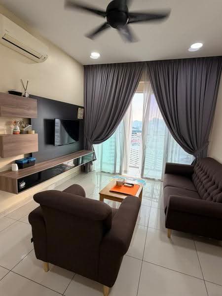 Condominium for Rent at Tropicana Bay Residences - Lilly . - Living Room - PropertyGuru.com.my