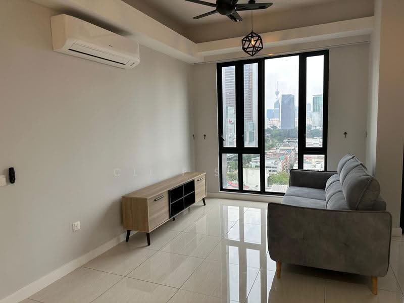 Service Residence for Rent at The Sentral Suites - Cliff Siow - Living Room - PropertyGuru.com.my