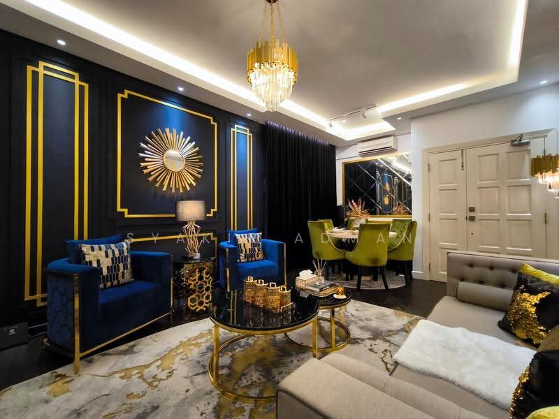 Condominium for Rent at Pelangi Utama - Syakir Adman - Living Room - PropertyGuru.com.my