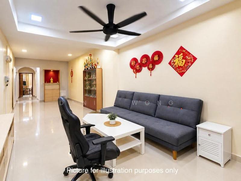 2-storey Terraced House for Sale in Bukit Indah (Iskandar Puteri (Nusajaya)) - Daniel Wong - Living Room - PropertyGuru.com.my