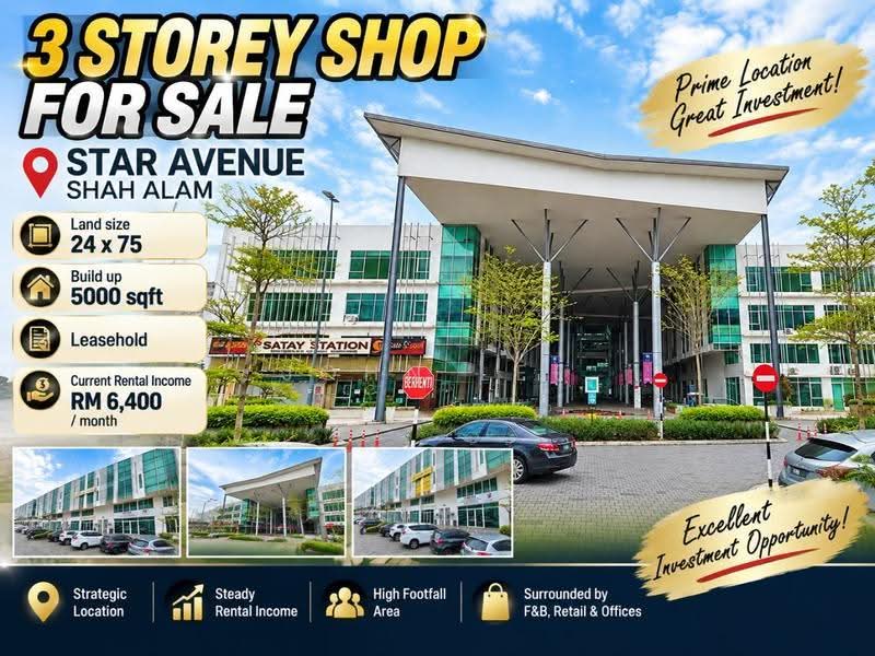 Shop for Sale in Shah Alam (Selangor) - John Lee - Exterior - PropertyGuru.com.my