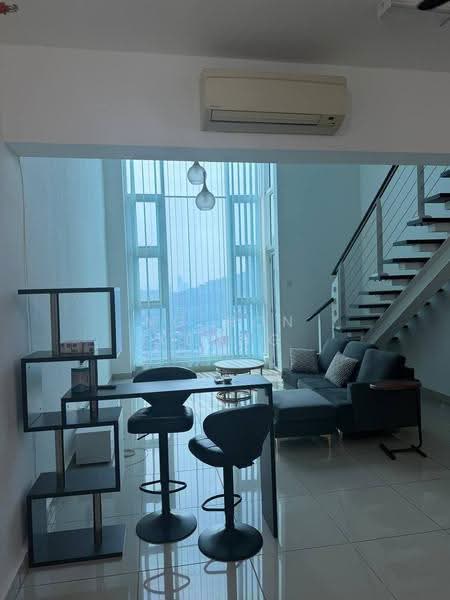 Service Residence for Rent at The Scott Garden SOHO - Ng Hon Keong - Living Room - PropertyGuru.com.my