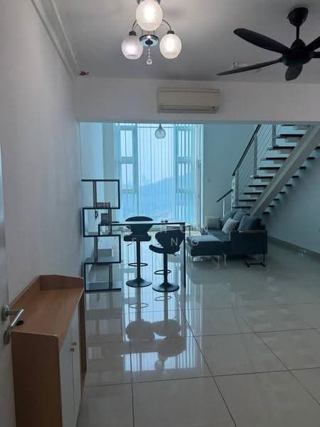 Service Residence for Rent at The Scott Garden SOHO - Ng Hon Keong - Living Room - PropertyGuru.com.my
