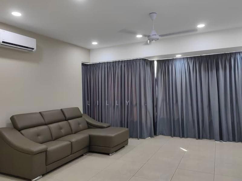Kediaman Servis untuk Disewa di Birch Regency @ Penang Times Square - Lilly . - Living Room - PropertyGuru.com.my