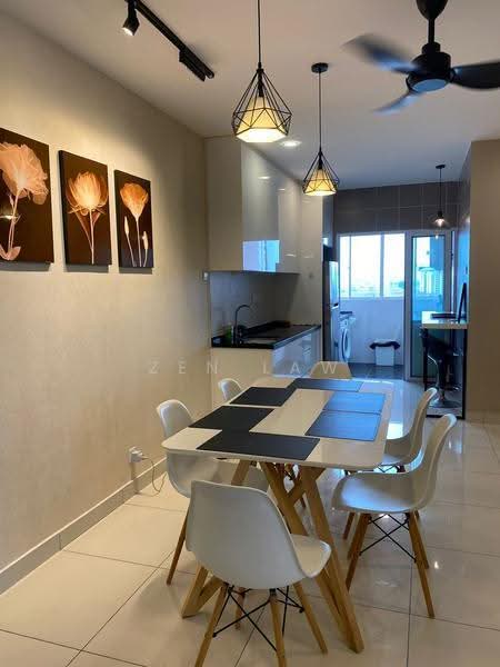 Kondominium untuk Disewa di Aurora Residence @ Lake Side City - Zen Law - Dining Room - PropertyGuru.com.my