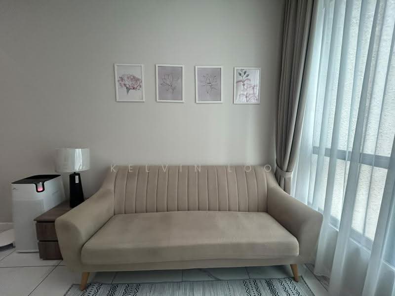 Service Residence for Rent at Cubic Botanical - Kelvin Loo - Living Room - PropertyGuru.com.my