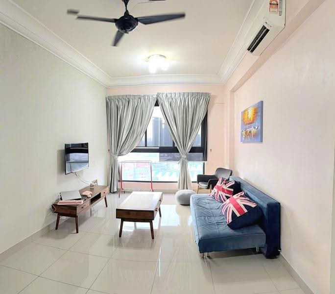 Service Residence for Rent at V@SUMMERPLACE - Serene Low - Living Room - PropertyGuru.com.my