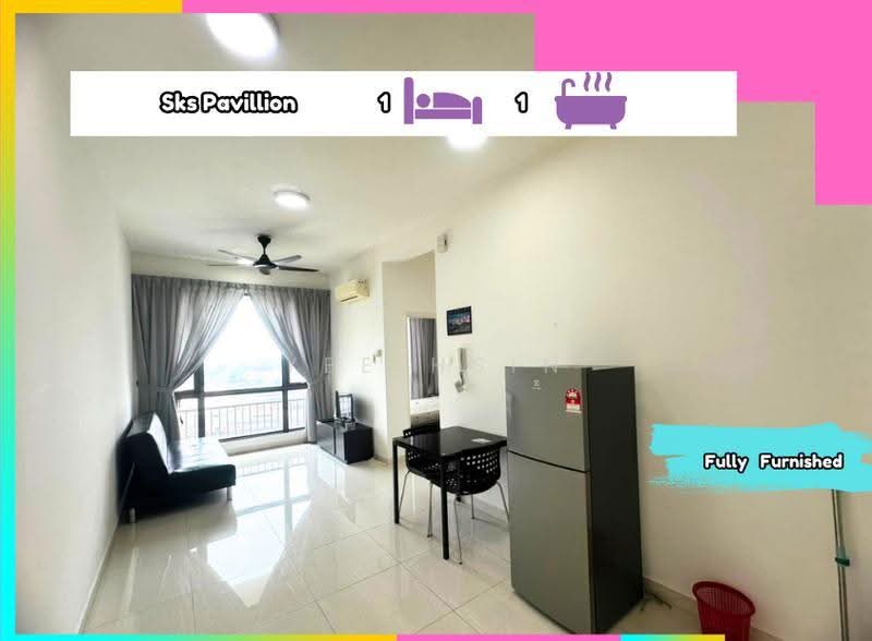 Kondominium untuk Disewa di SKS Pavillion Residences - Yee Hsin - Living Room - PropertyGuru.com.my