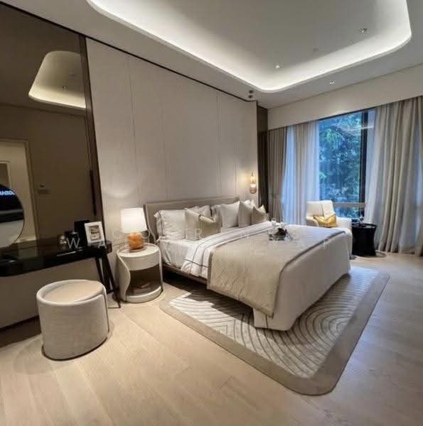 Service Residence for Sale at CloutHaus Residences - Courines Tan - Bedroom - PropertyGuru.com.my
