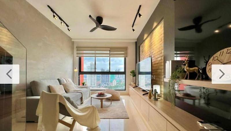 Service Residence for Sale at V@SUMMERPLACE - Anson Hiong - Living Room - PropertyGuru.com.my