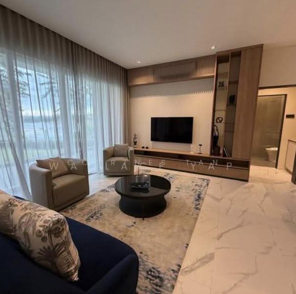 Service Residence for Sale at Parkside Residences @ Setia Federal Hill - Courines Tan - Living Room - PropertyGuru.com.my