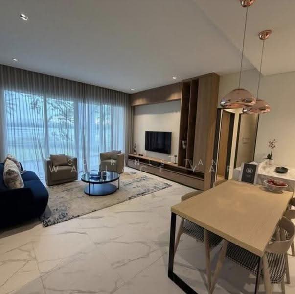 Service Residence for Sale at Parkside Residences @ Setia Federal Hill - Courines Tan - Living Room - PropertyGuru.com.my