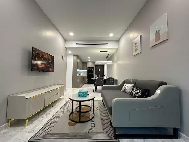 Kediaman Servis untuk Dijual di The Clio Residences - James Voon - Living Room - PropertyGuru.com.my