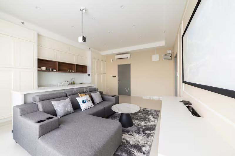 Kediaman Servis untuk Dijual di The Clio 2 Residences - James Voon - Living Room - PropertyGuru.com.my