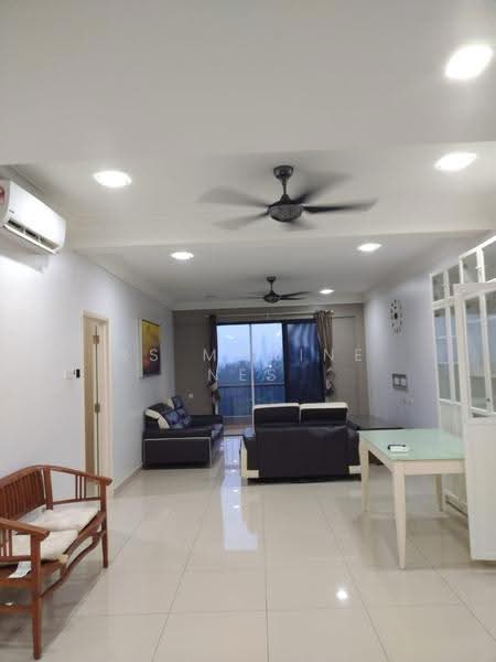 Pangsapuri untuk Dijual di Menara Indah - RS Morine Nes - Living Room - PropertyGuru.com.my