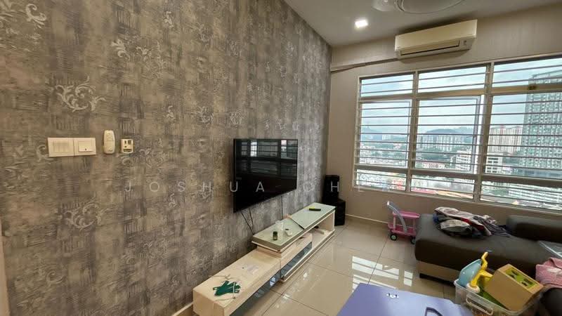 Condominium for Rent at Residensi Rampai (The Parc Tower) - Joshua Cheah - Living Room - PropertyGuru.com.my